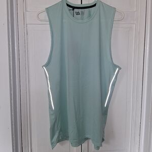 VRST Men's Light Blue Sleeveless Athletic Top